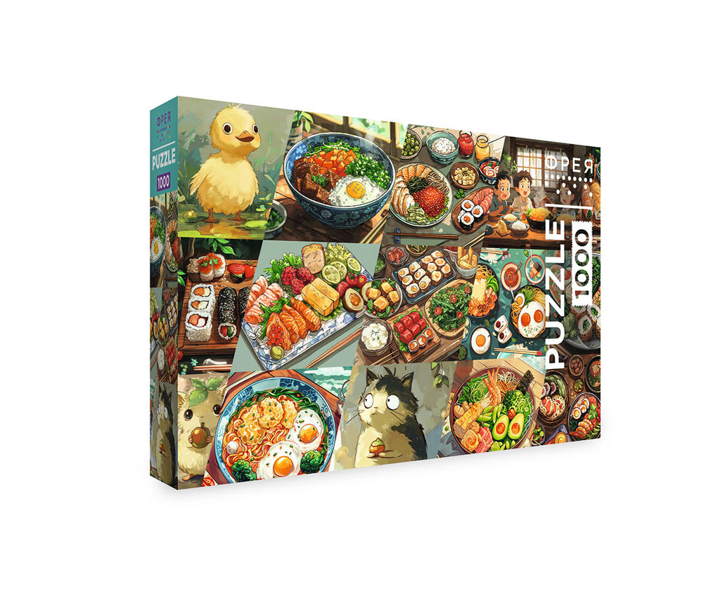 ФРЕЯ Пазл 1000 элемент. PZL-1000/58 Вкус азиатской жизни