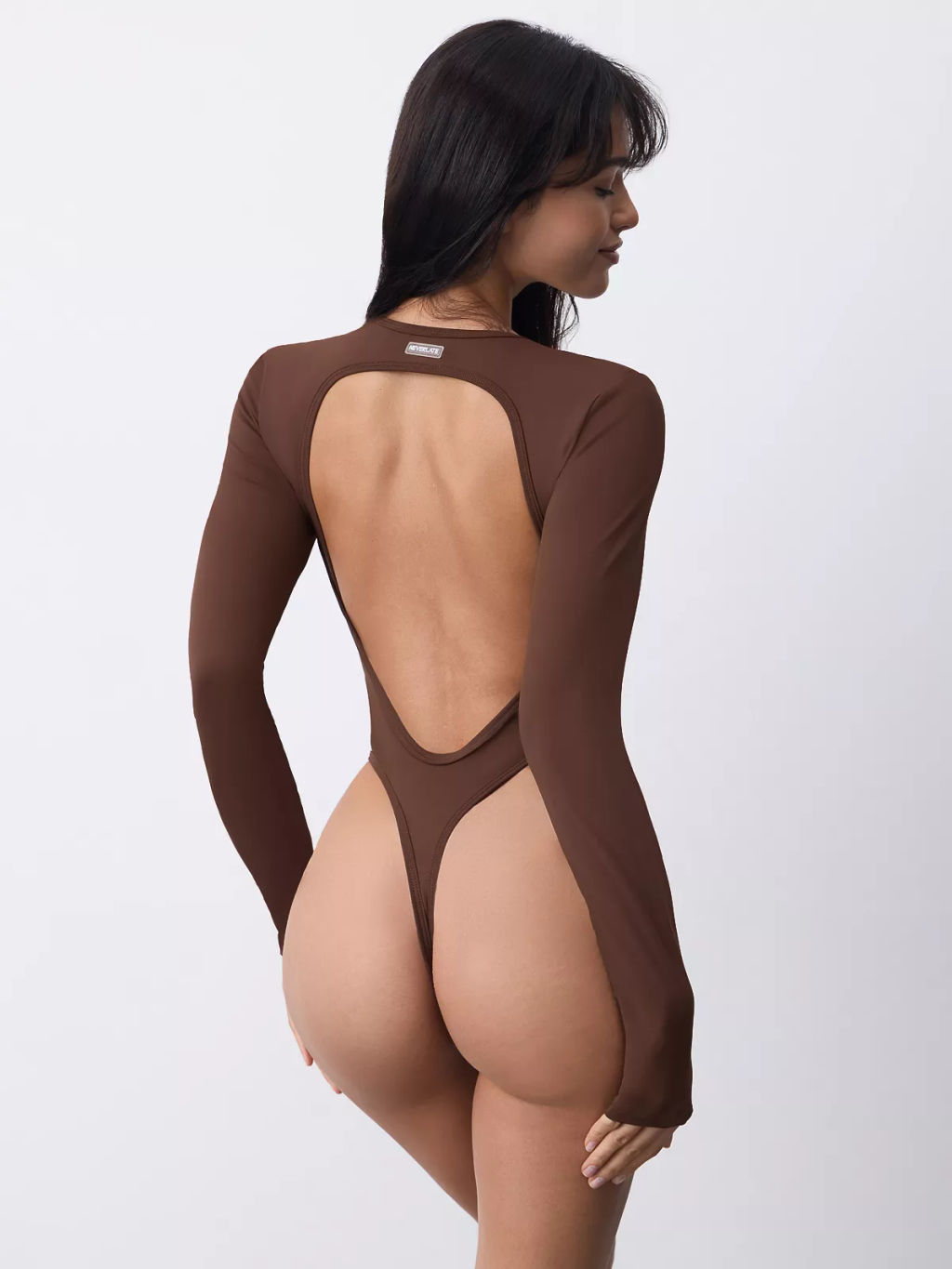 Боди с длинными рукавами