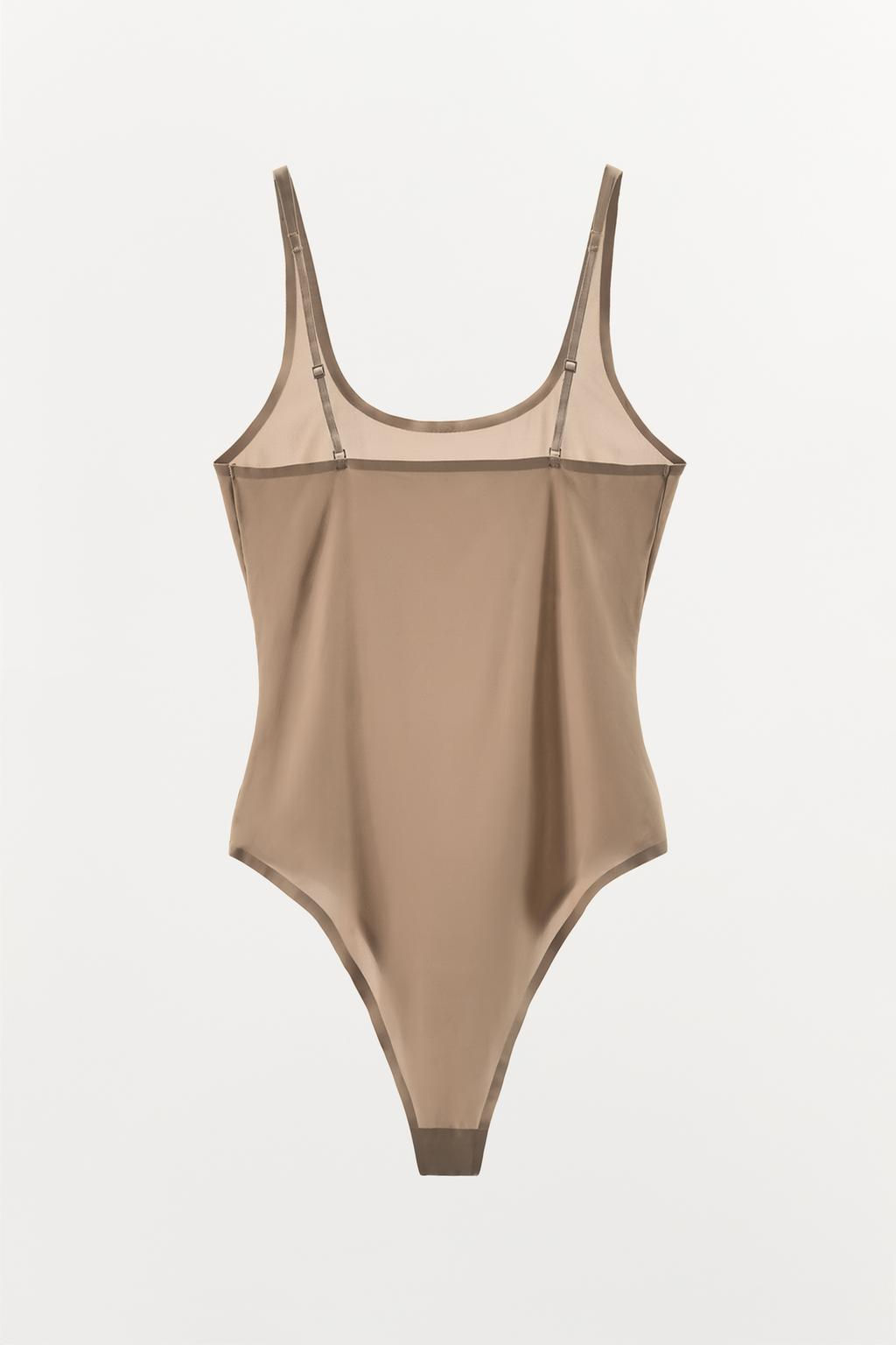 POLYAMIDE BODYSUIT - Zara фото 6