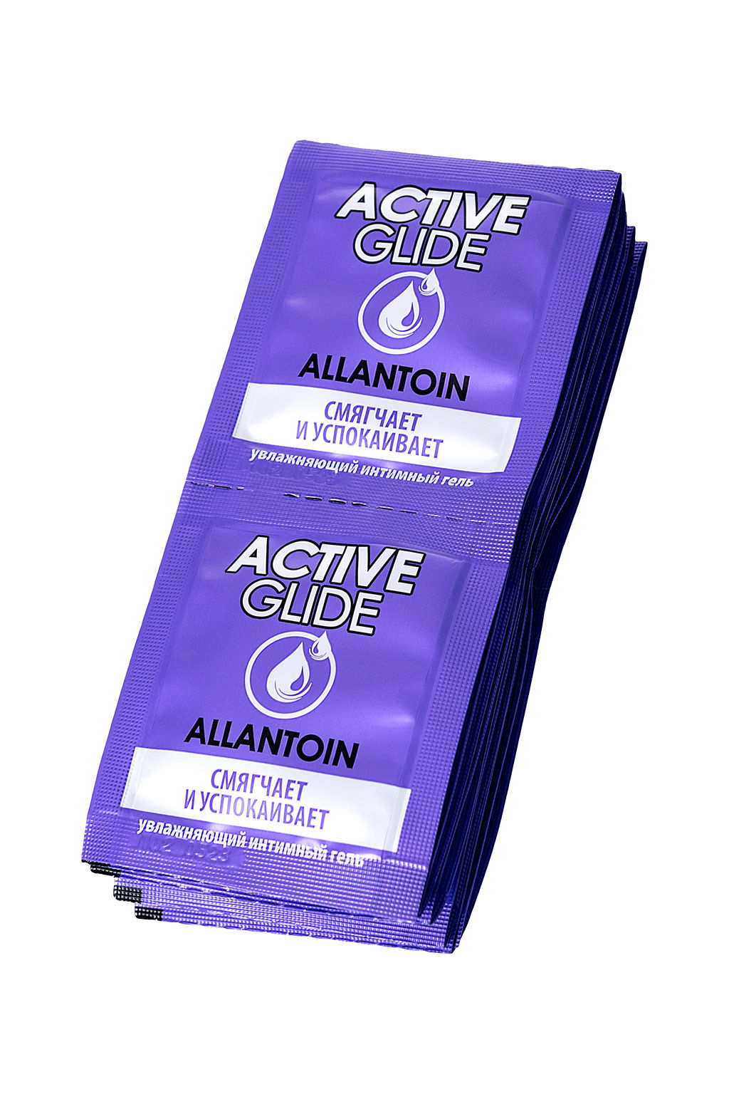 Увлажняющий интимный гель ACTIVE GLIDE ALLANTOIN, 3г по 20шт в упаковке - Биоритм фото 5