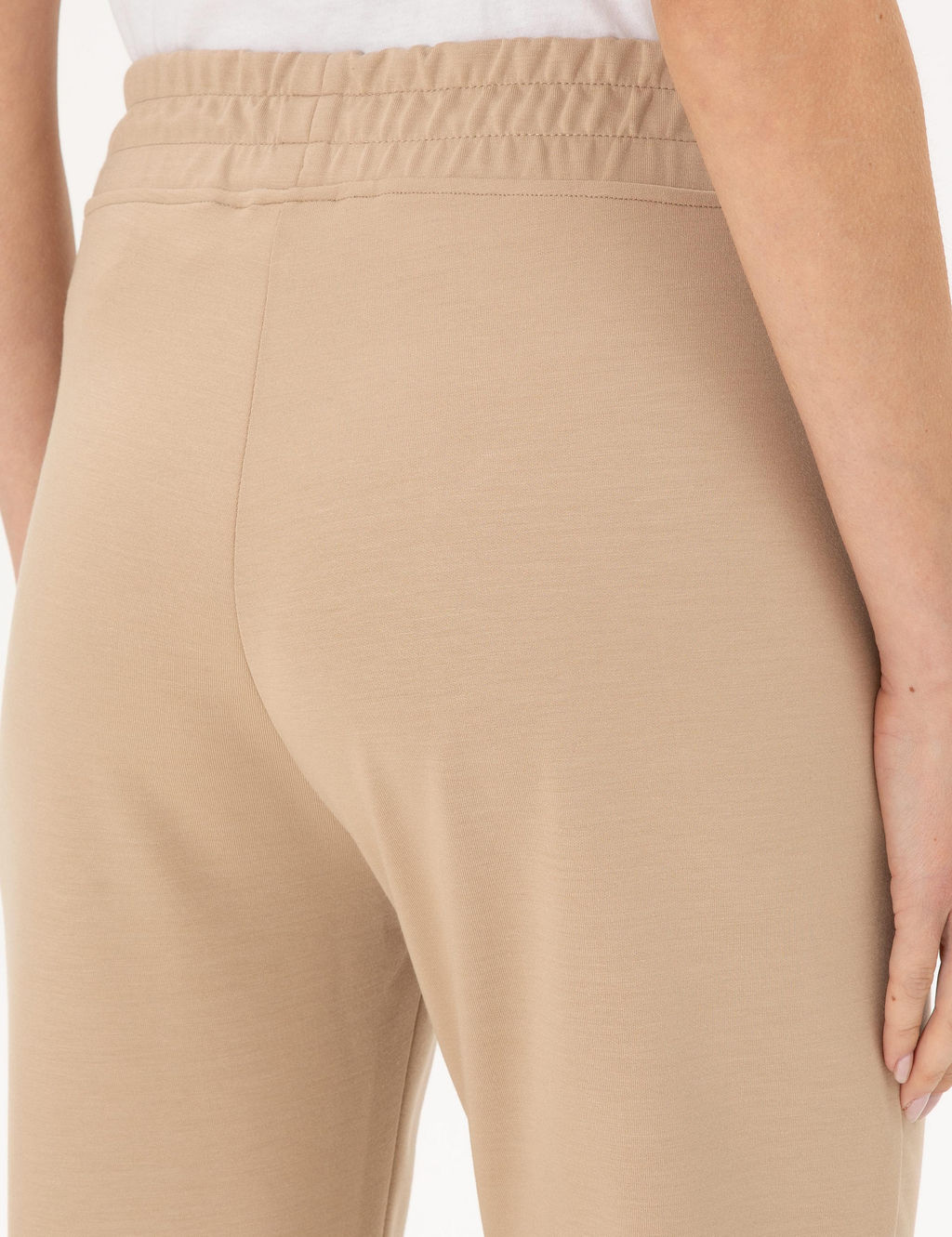 Брюки спортивные бежевые regular fit