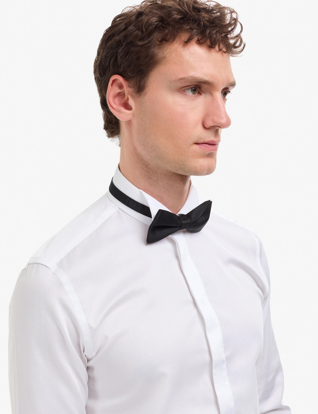 Beyaz Slim Fit Smokin G_mlek