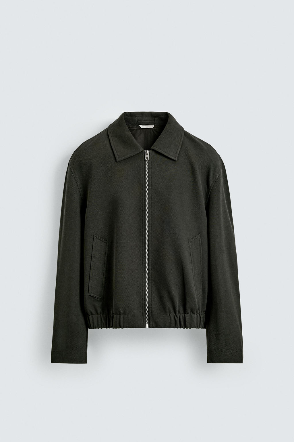 TEXTURED TWILL JACKET - Zara фото 7