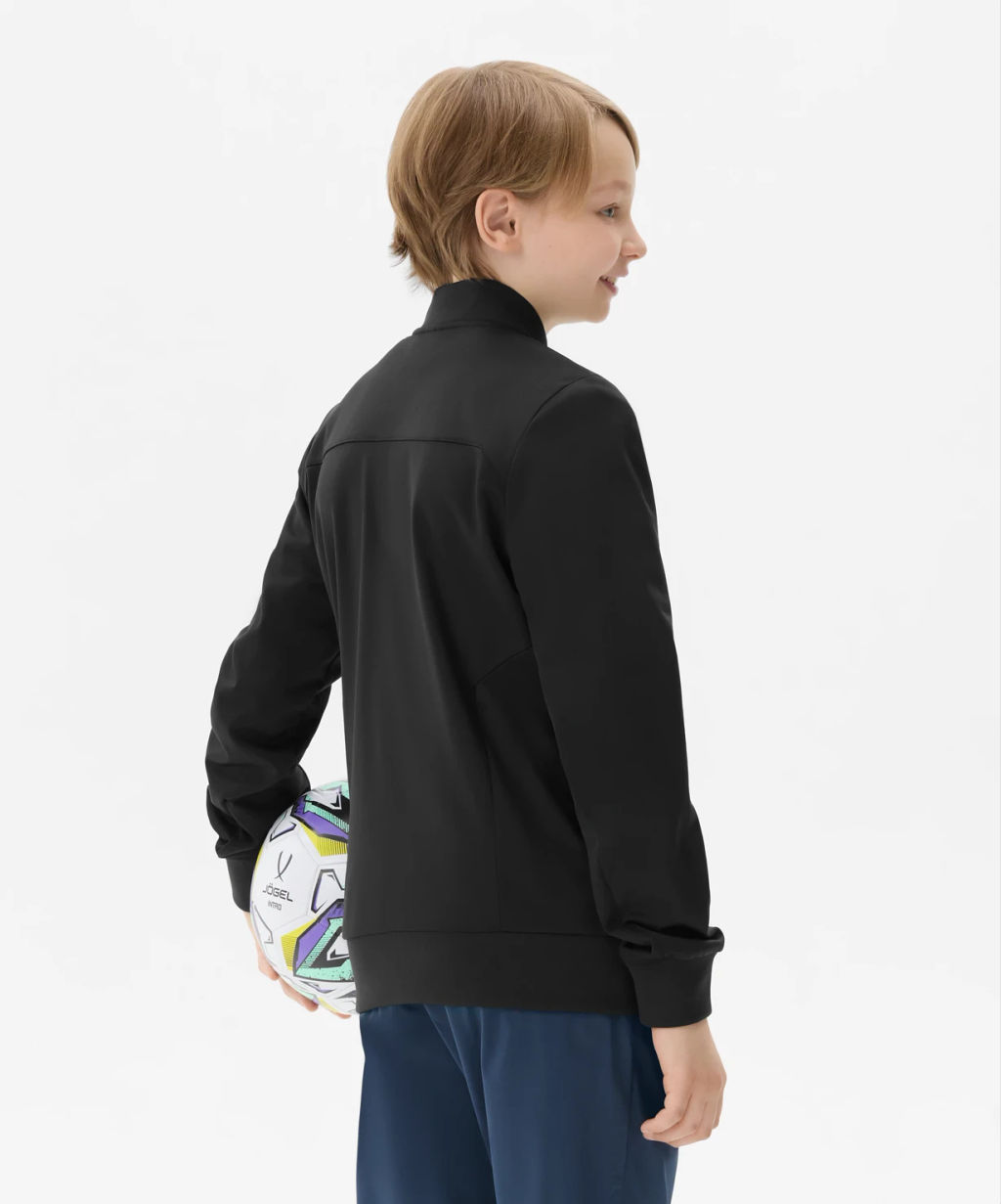 Олимпийка JOGEL DIVISION PerFormDRY Pre-match Knit Jacket, черный, детский
