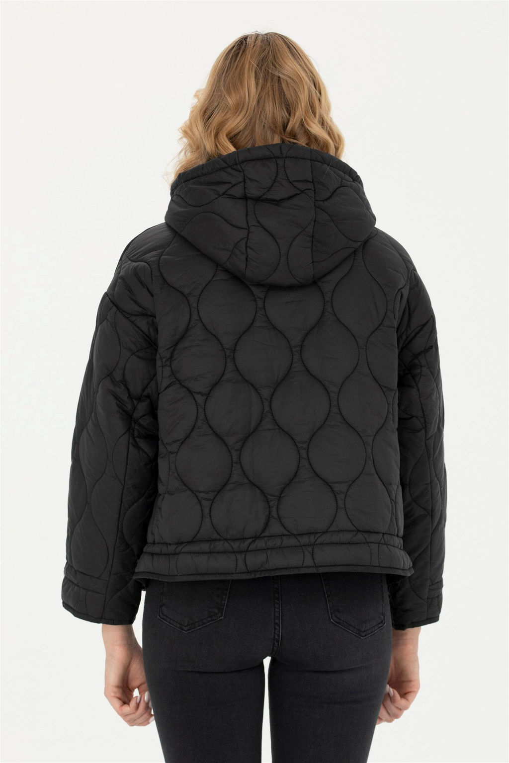 U. S. Polo Assn Женское черное пальто - U.s. polo assn фото 5