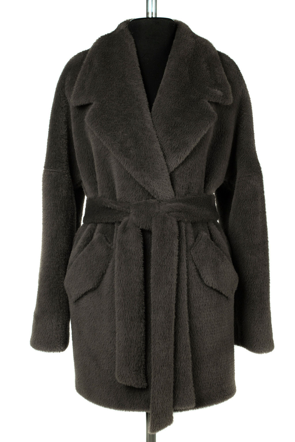 Пальто женское демисезонное (пояс) - El podio фото 6