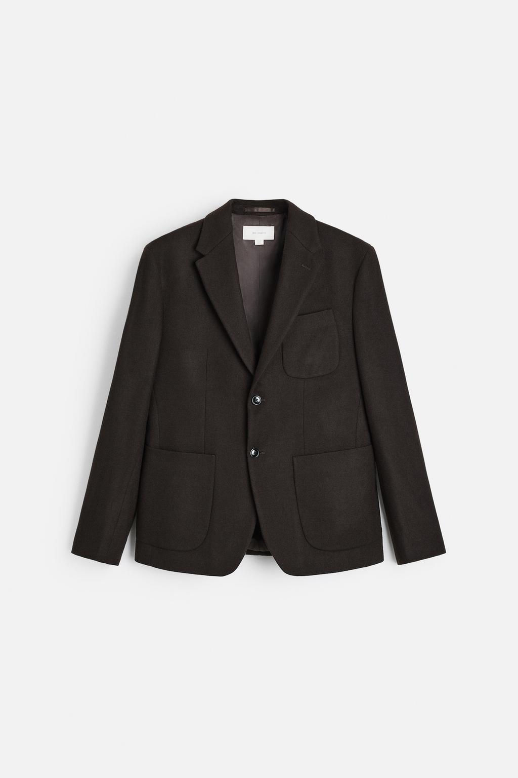 MANTECO FLANNEL WOOL BLEND BLAZER - Zara фото 6