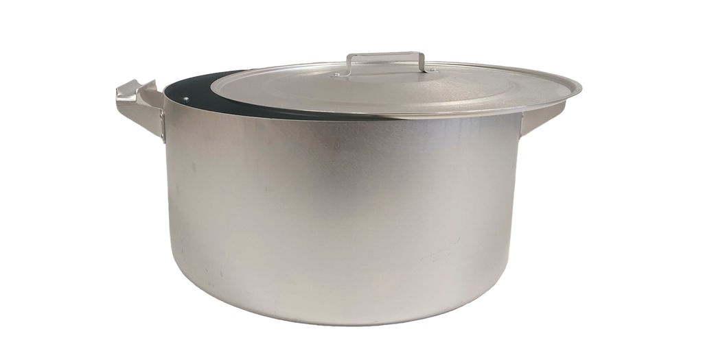 Кастрюля 30 л, 2 руч., мет./кр. Алюминий марки А5 14300