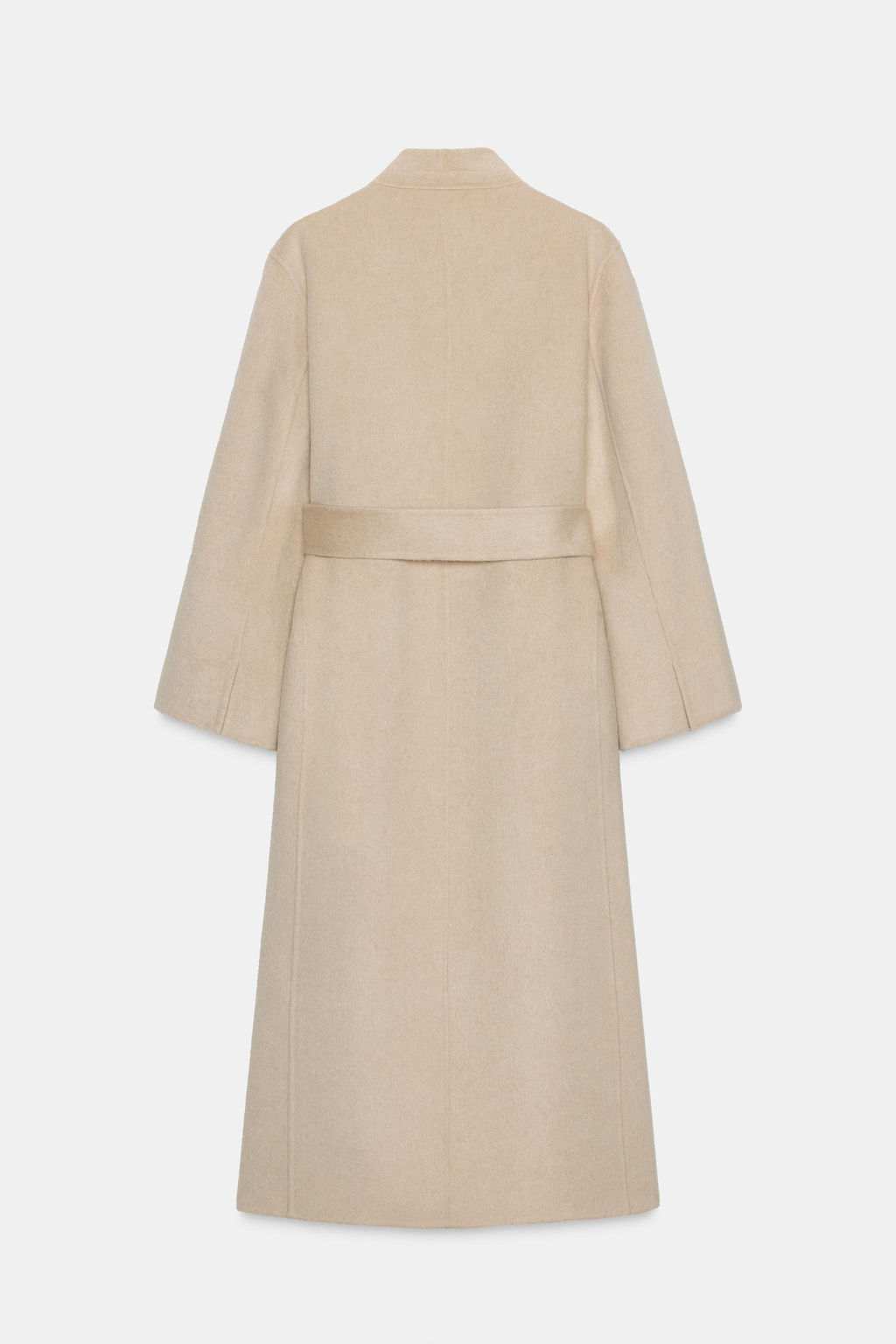 ZW COLLECTION LIMITED EDITION MINIMAL WOOL BLEND COAT - Zara фото 12