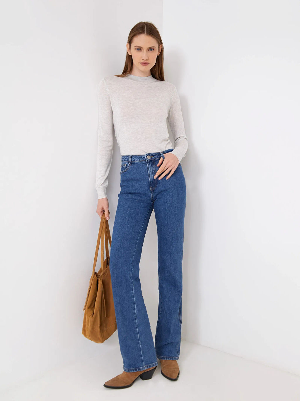 Джинсы прямого кроя D273/udey - Emka фото 6