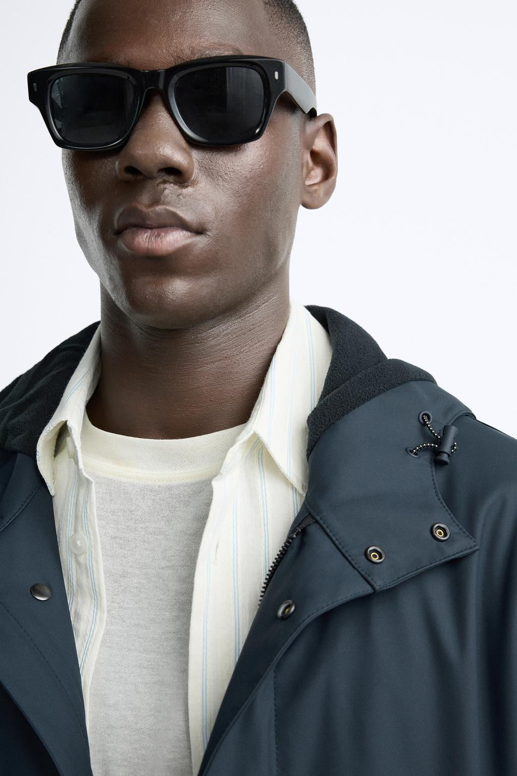 RUBBERISED PARKA WITH HOOD - Zara фото 2