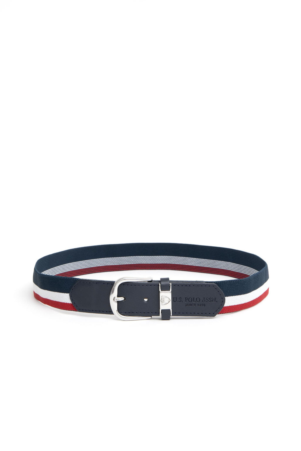 Темно-синий ремень для мальчика - U.s. polo assn фото 2