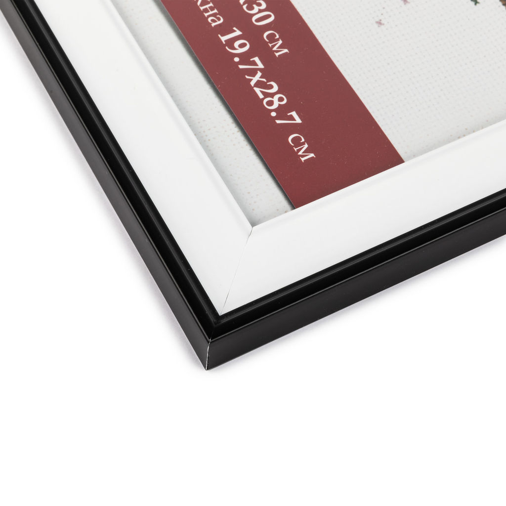 Рамка Gamma ПРК-23 21 х 30 см пластик. с оргстеклом белый