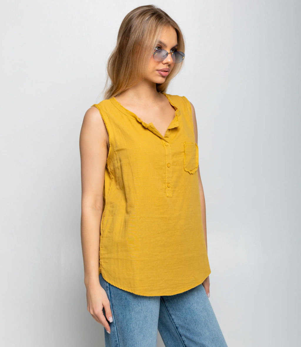 Майка #КТ5501 (1), горчичный - Dommod фото 2