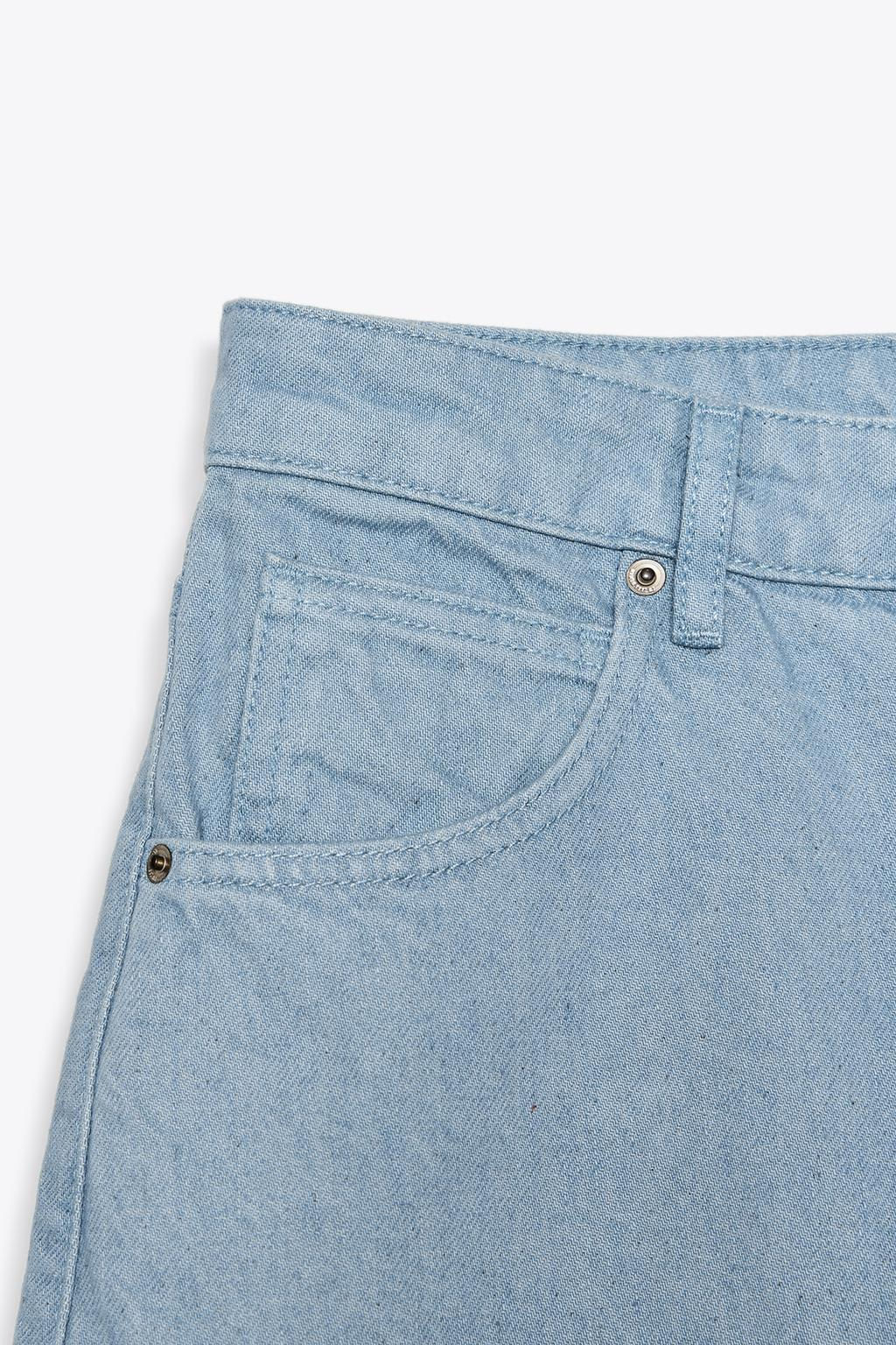ZW COLLECTION TAPERED MID-WAIST JEANS - Zara фото 7