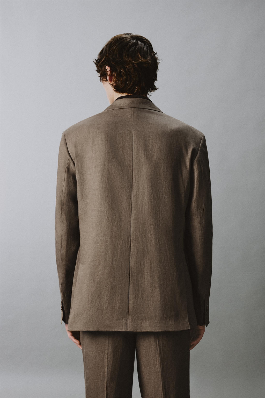 BLAZER TRAJE 100% LINO / Vis?n vigor? - Zara фото 3