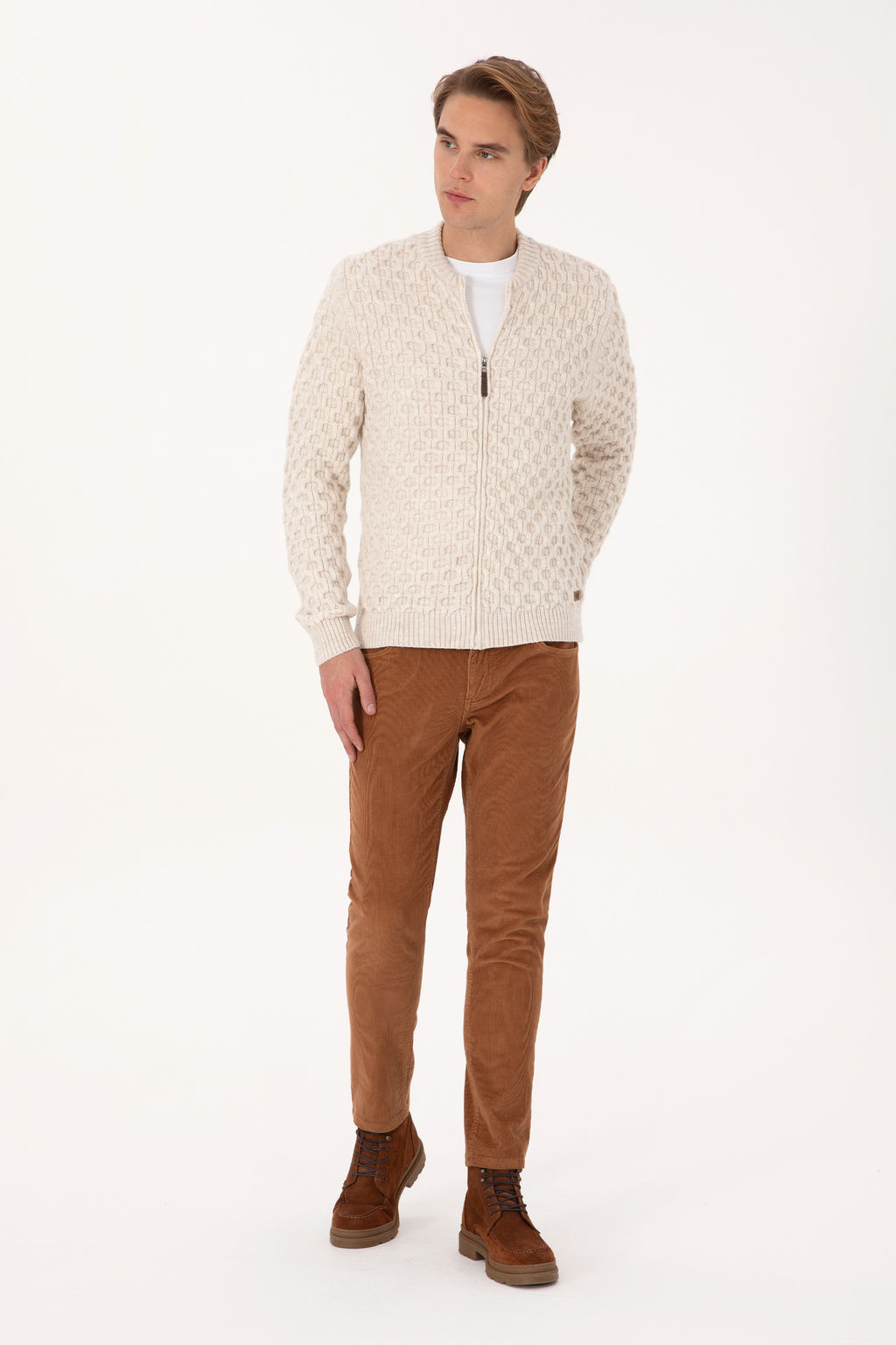Erkek Camel Kanvas Pantolon - U.s. polo assn фото 7