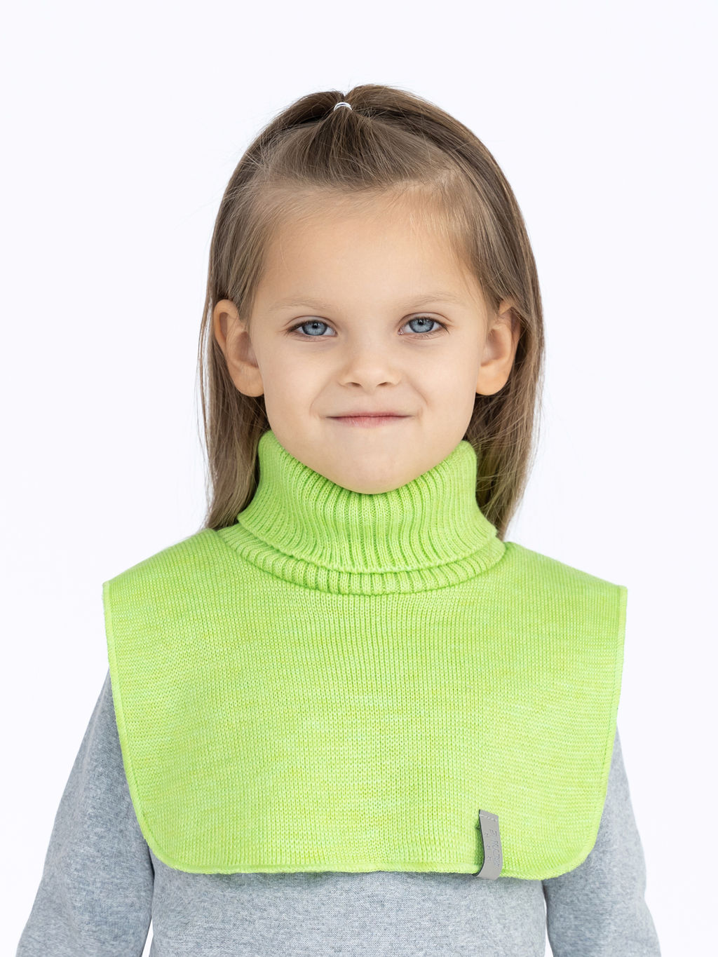 Манишка вязаная черная Ш-111 (48-54)