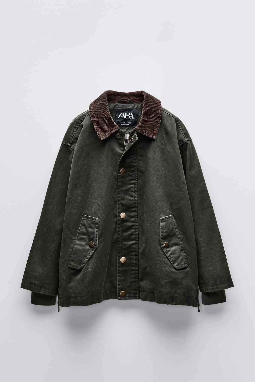 WAXED JACKET - Zara фото 4