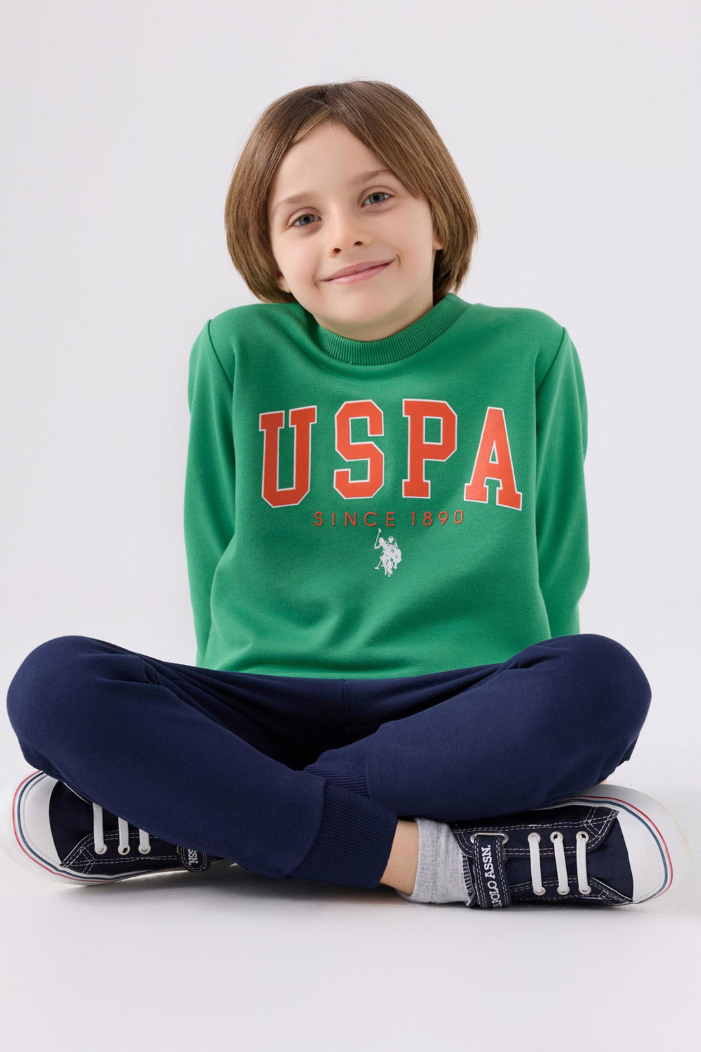 Зеленый пижамный комплект для мальчика Неожиданная скидка в корзине - U.s. polo assn фото 3