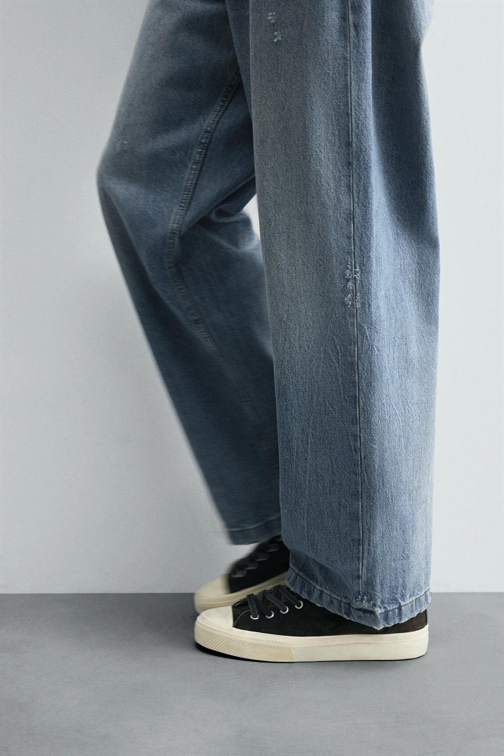 JEANS LOOSE FIT / Azul medio - Zara фото 5