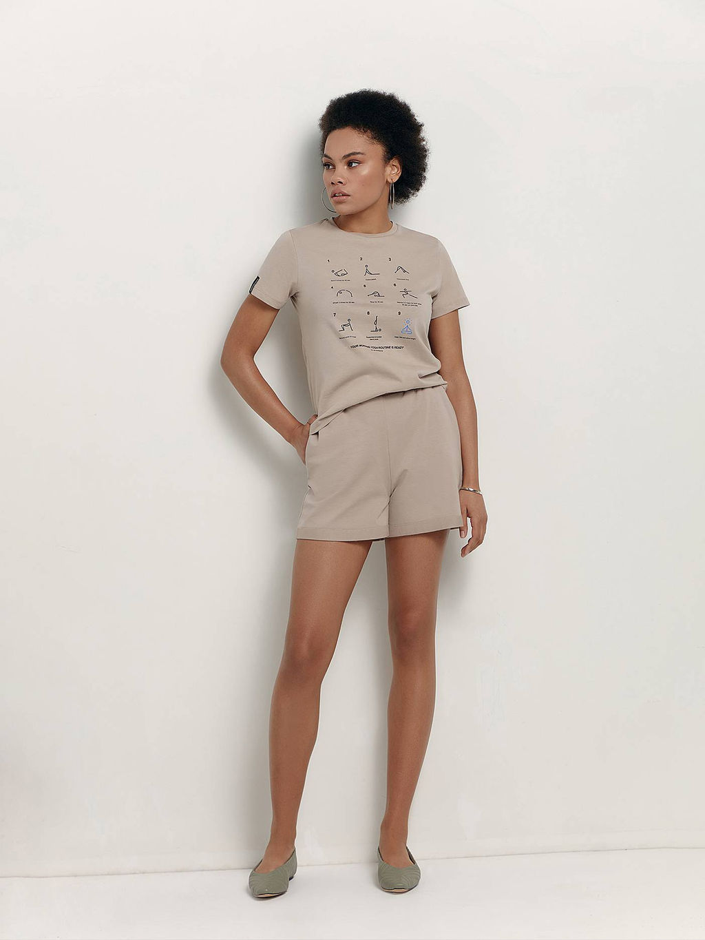 CONTE LD 1663 Футболка женская beige