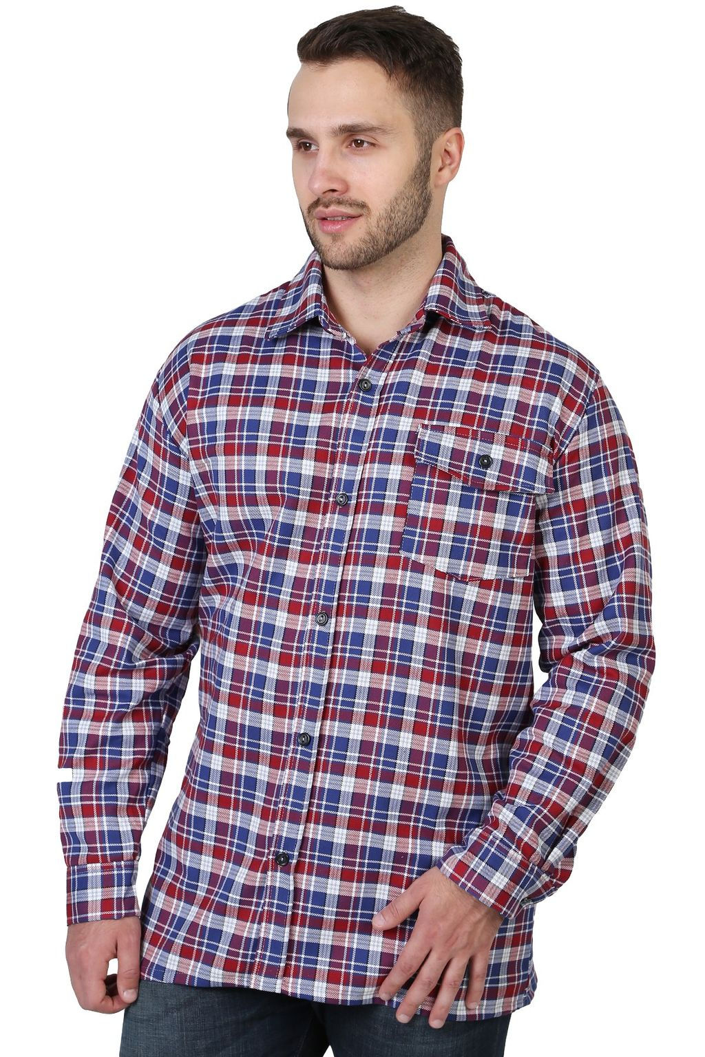 Рубашка фланель Оптима