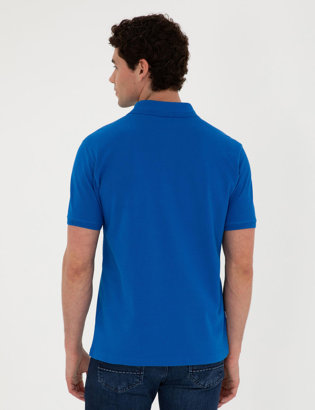Saks Slim Fit Basic Ti__rt - Pierre cardin фото 12