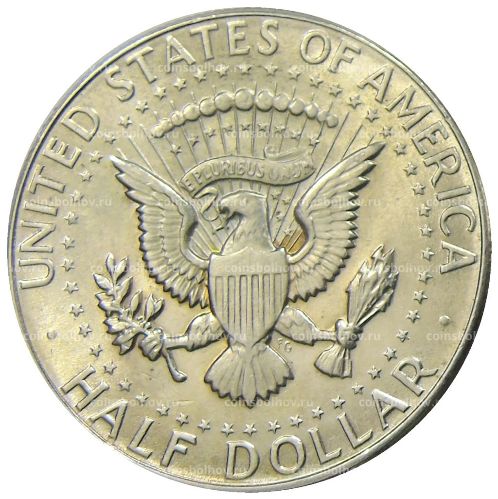 1/2 доллара (50 центов) 1968 года D США