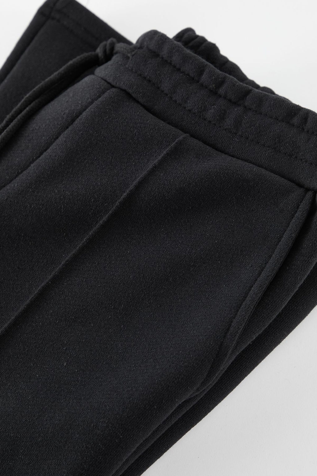 TRENDYOL MAN Siyah Straight Kesim Etiket ve Dikis Detayl? Kal?n Esofman Alt? TMNAW25EA00013 - Trendyolmilla фото 3