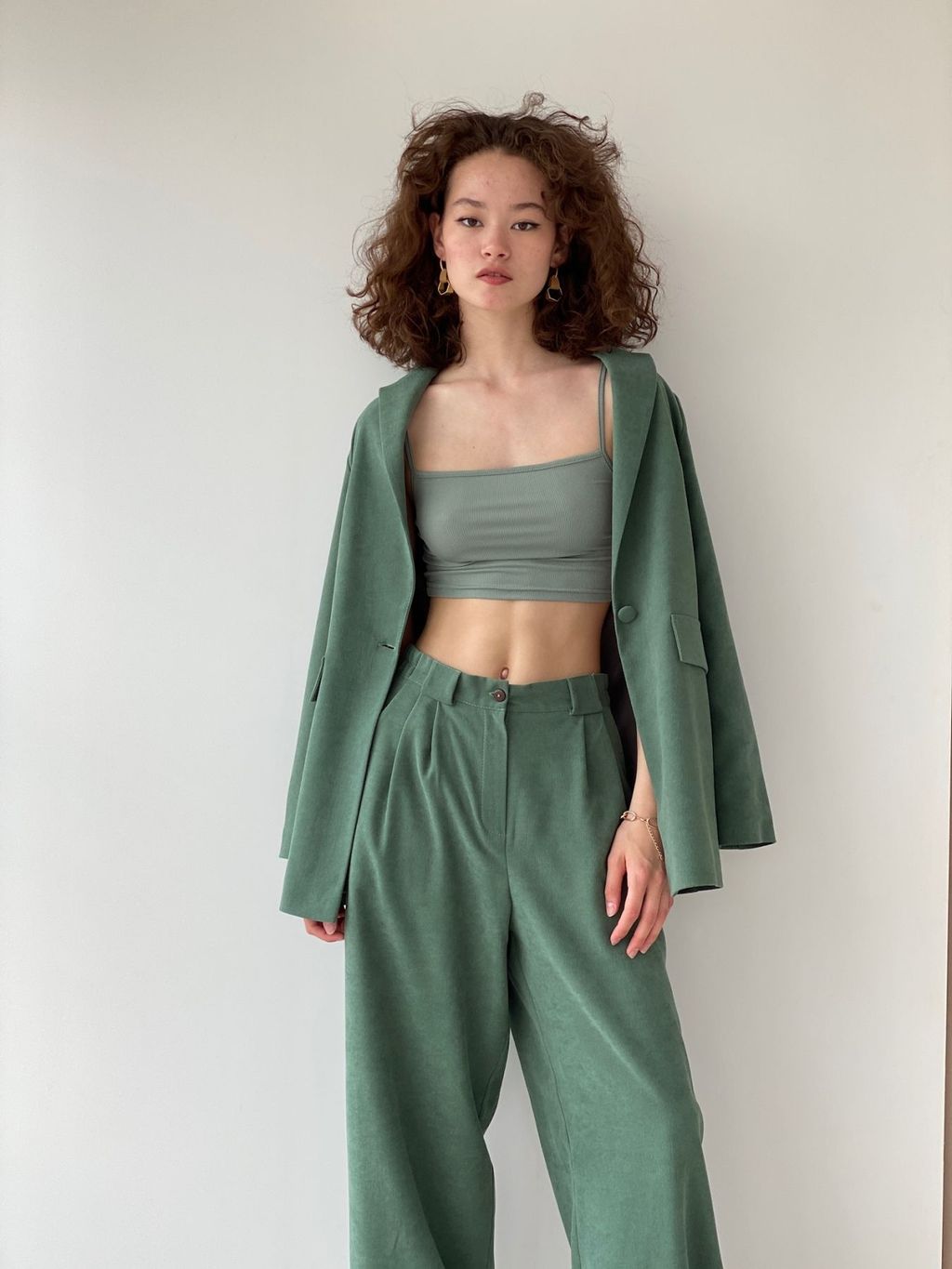 Жакет удлинённый с английским воротником - Martichelli фото 44