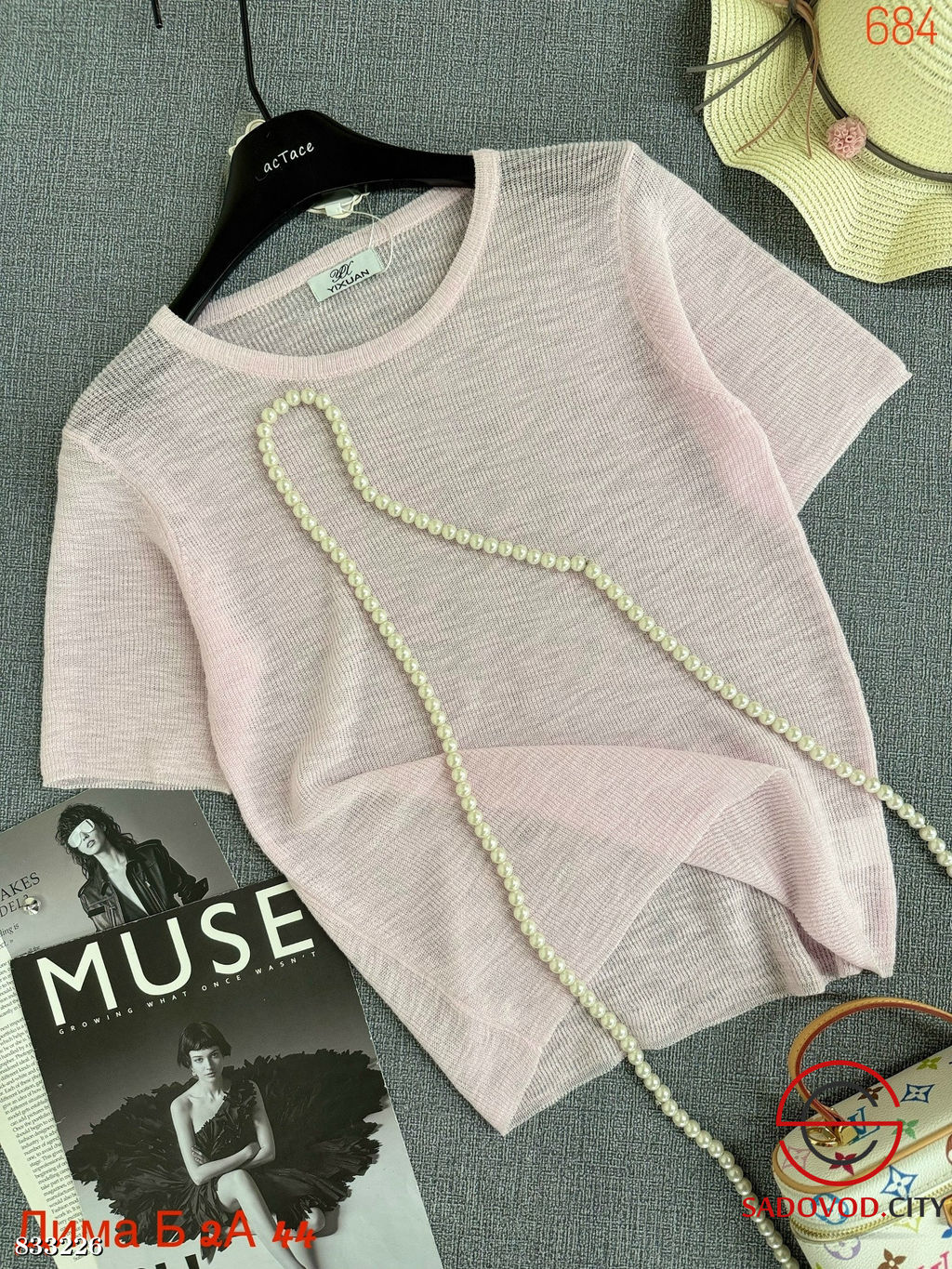 Футболка женская однотонная - Bruno фото 8