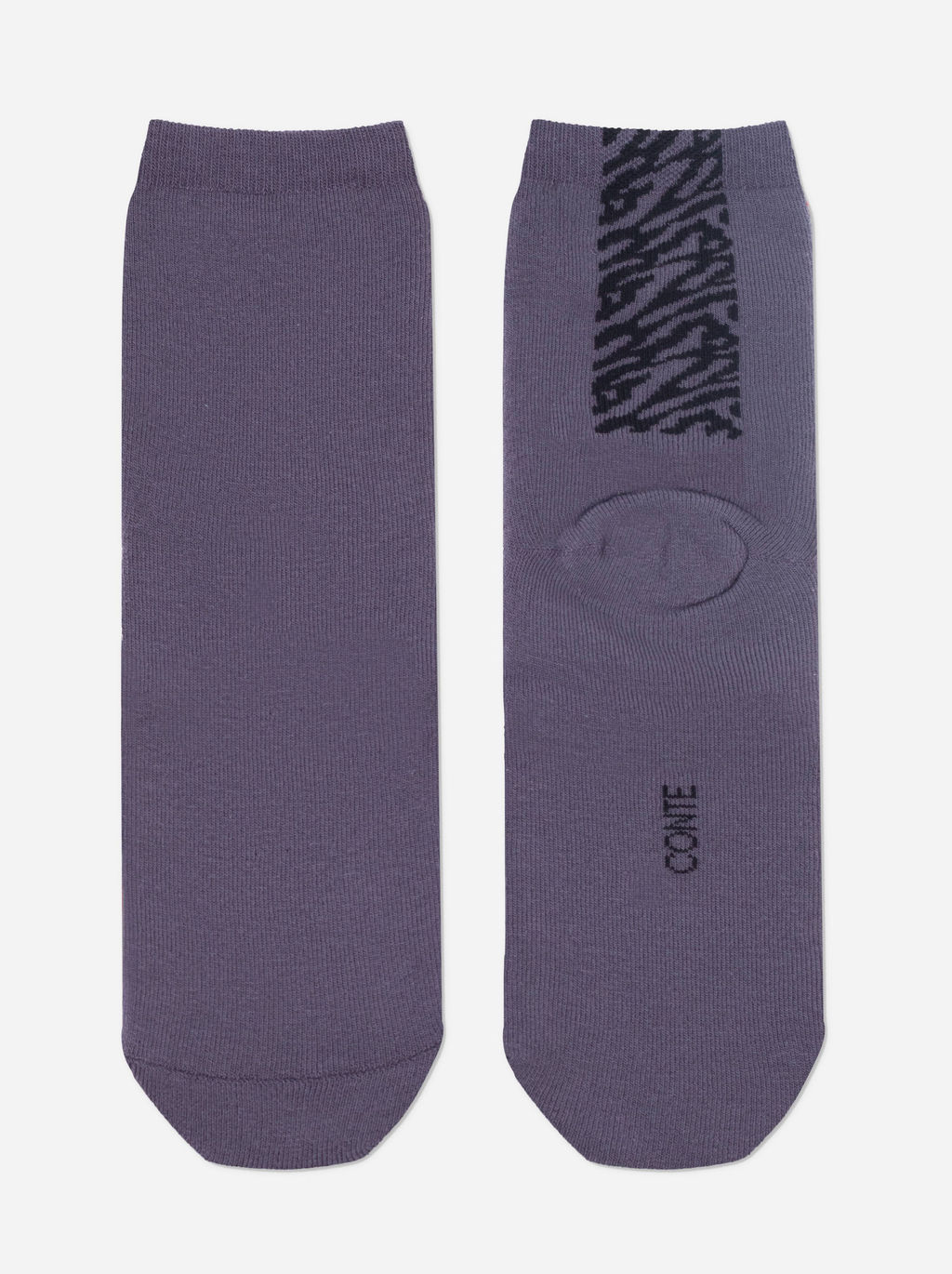 Цена за 2 пары. Носки Теплые CONTE COMFORT Носки женские (махровые) серо-фиолетовый - Conte elegant фото 3