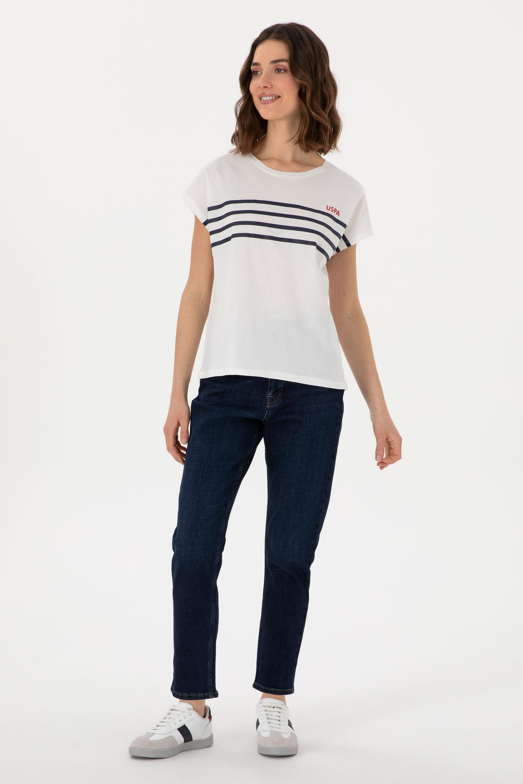 Kad_n Ekru Ti__rt Sepette S_rpriz _ndirim - U.s. polo assn фото 4