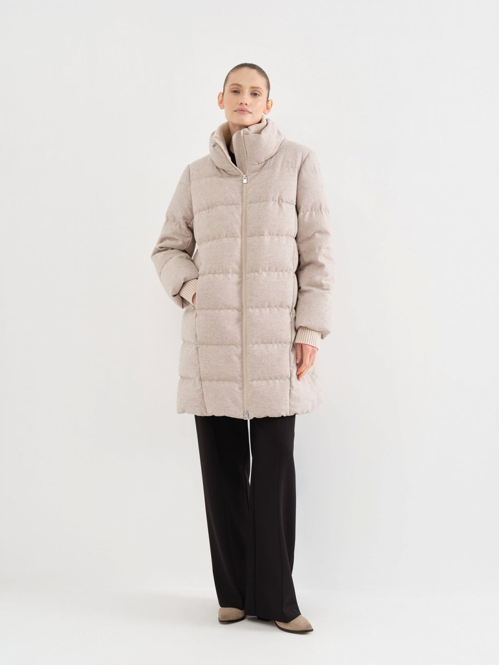 Conso/WDM 230569 - beige Пуховое пальто