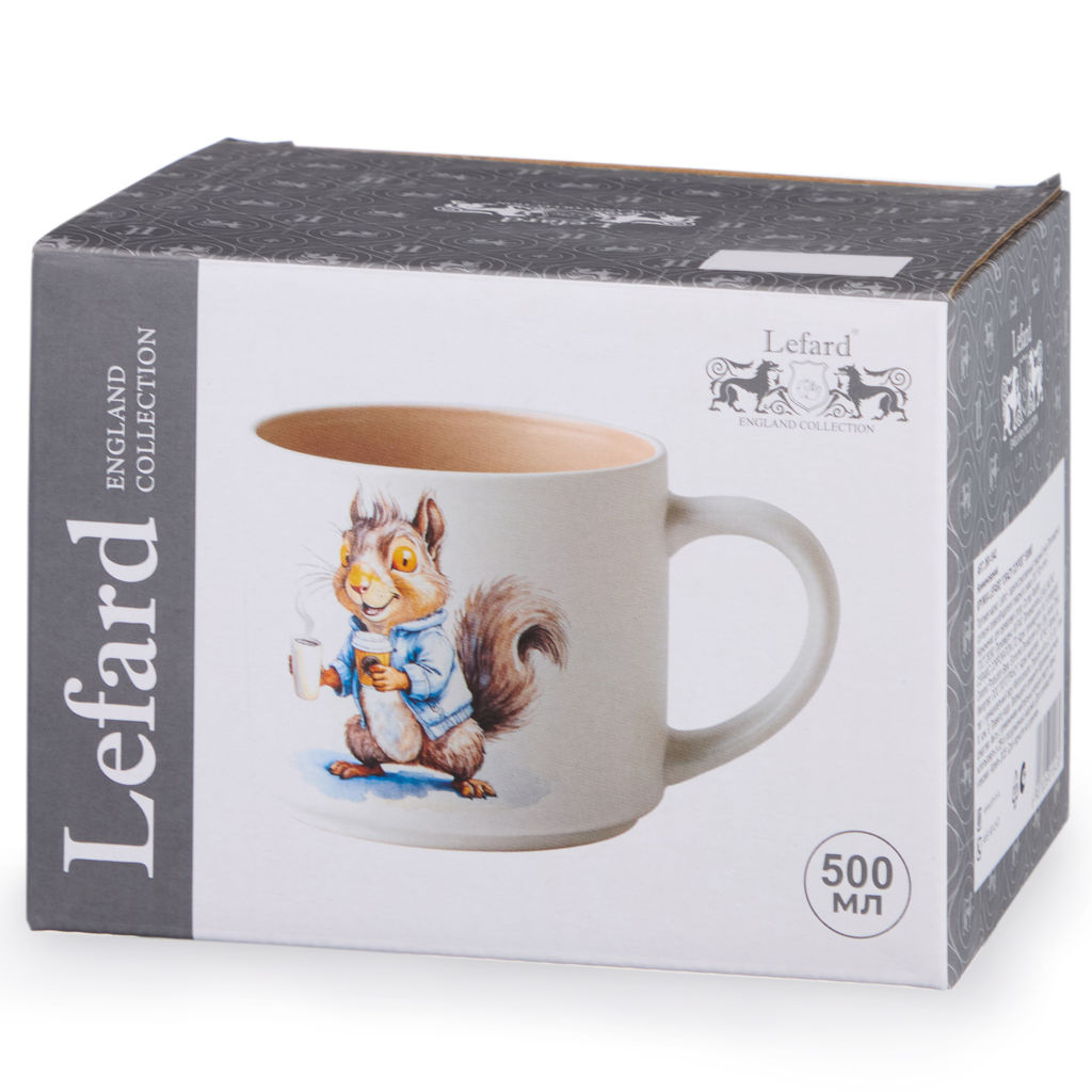 КРУЖКА LEFARD CRAZY COFFEE 500МЛ  фото 2