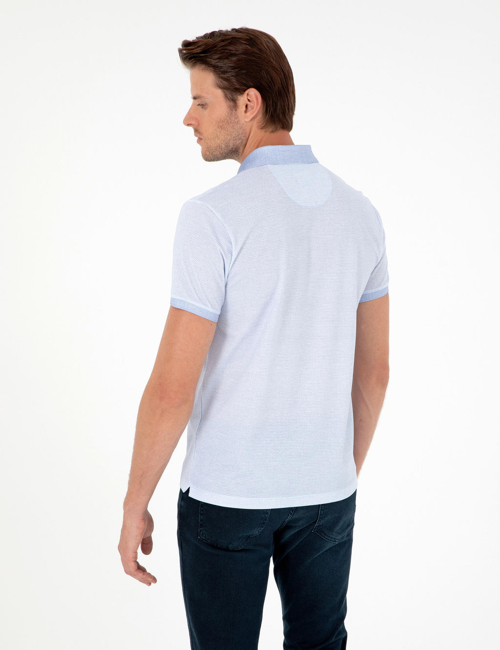A__k Mavi Slim Fit Ti__rt