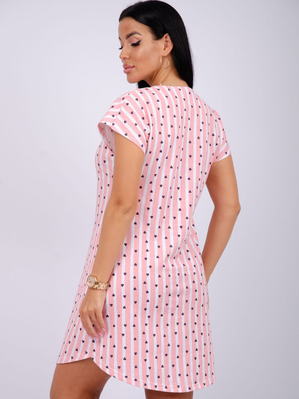 Туника "Душечка" пинк, трикотаж