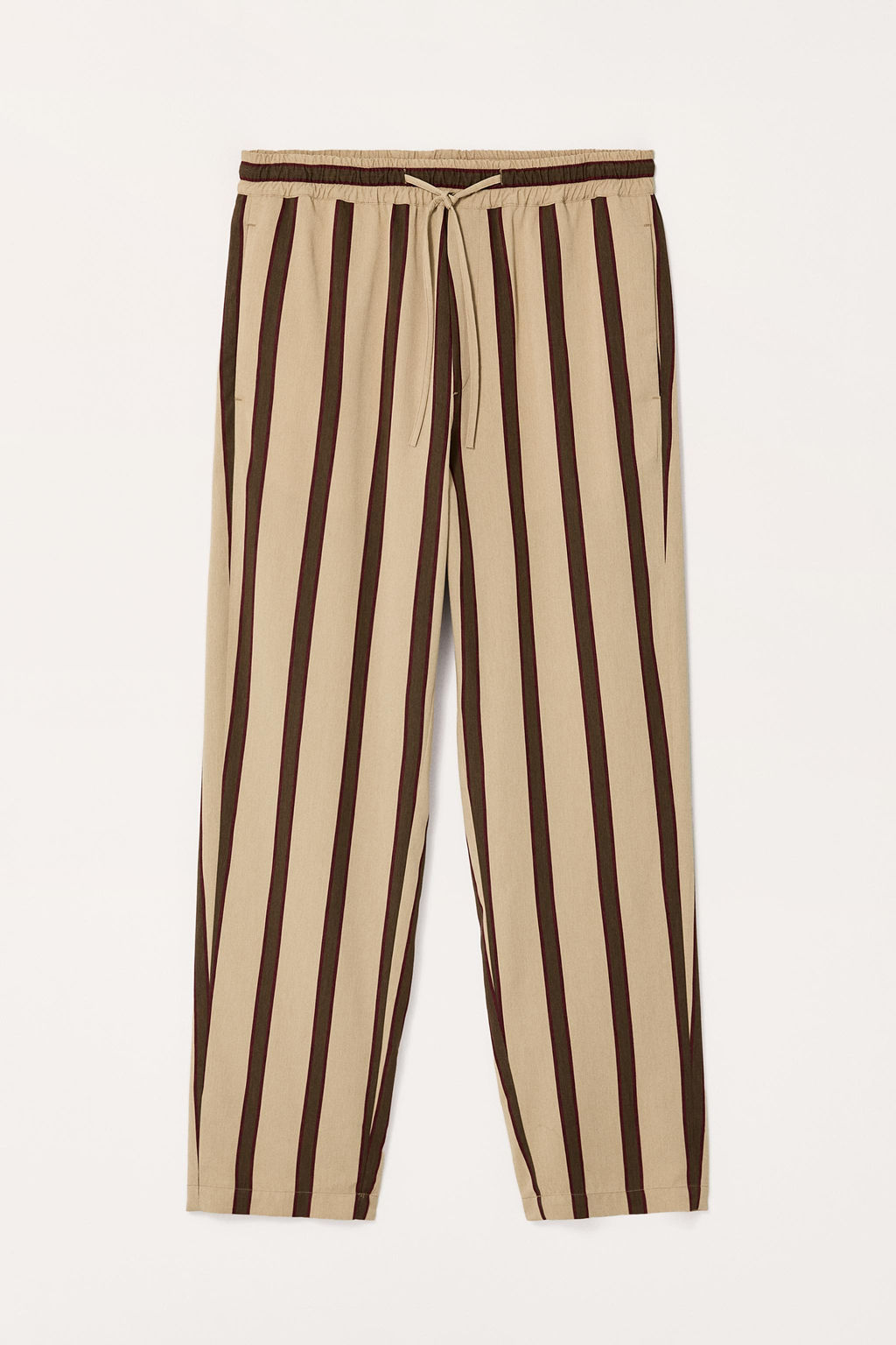 LIMITED EDITION STRIPED RELAXED FIT TROUSERS - Zara фото 5