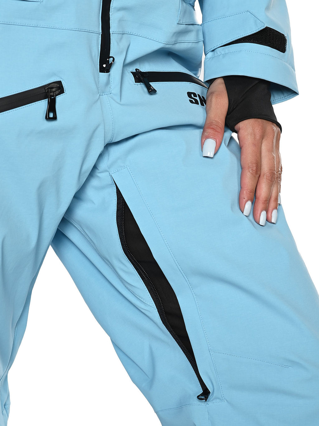 Комбинезон BB-0193 Светло-голубой