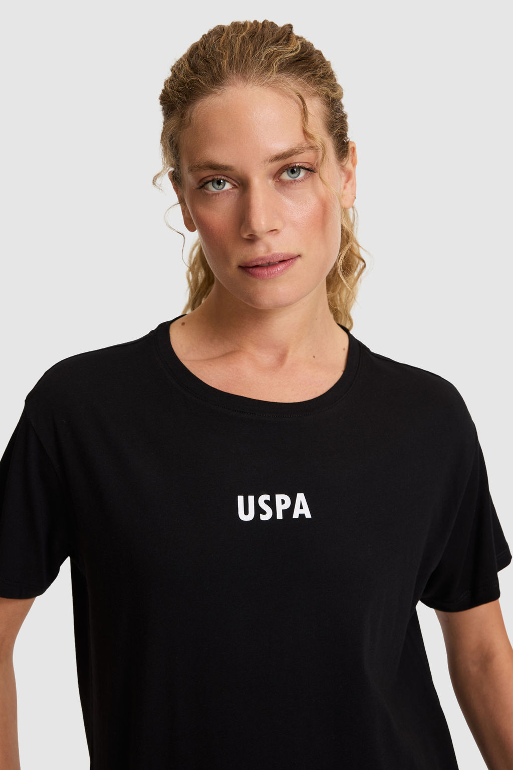 KadДn Siyah Bisiklet Yaka TiЕГrt - U.s. polo assn фото 2
