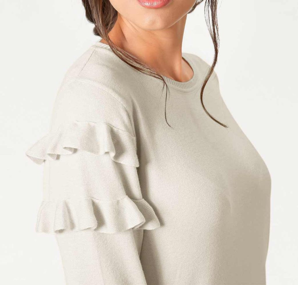 Пуловер, бежевый - Ashley brooke фото 5