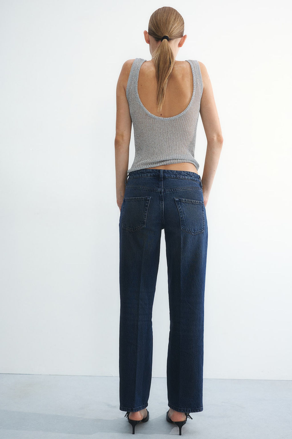 Straight Regular Jeans - H&m фото 4