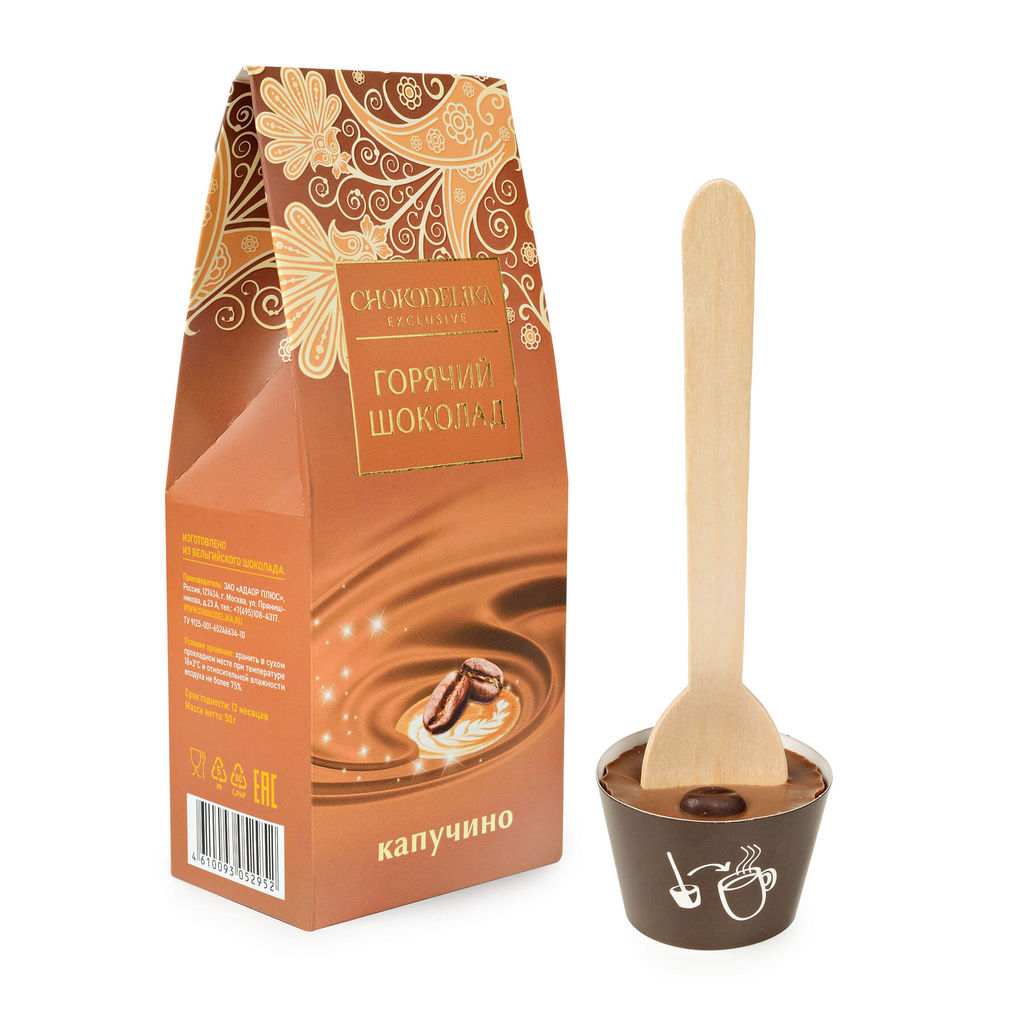 КАПУЧИНО коктейль с ложкой 50 гр - Chokodelika фото 3