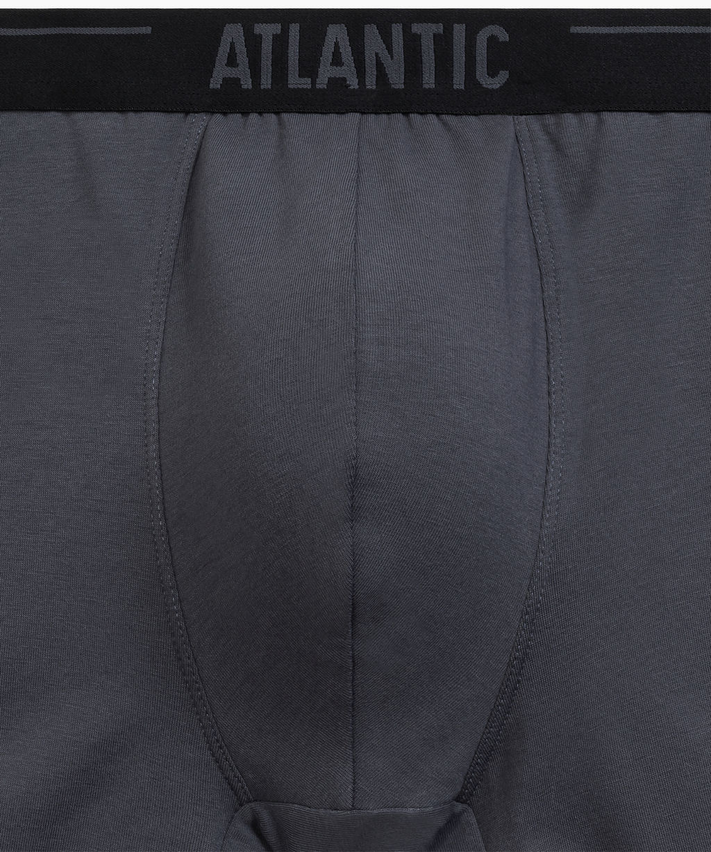 ATLANTIC 5SMH-004 Трусы шорты Solid - набор (5 шт.) коричневый + графитовый + черный + фиолетово-серый + каберне фото 5