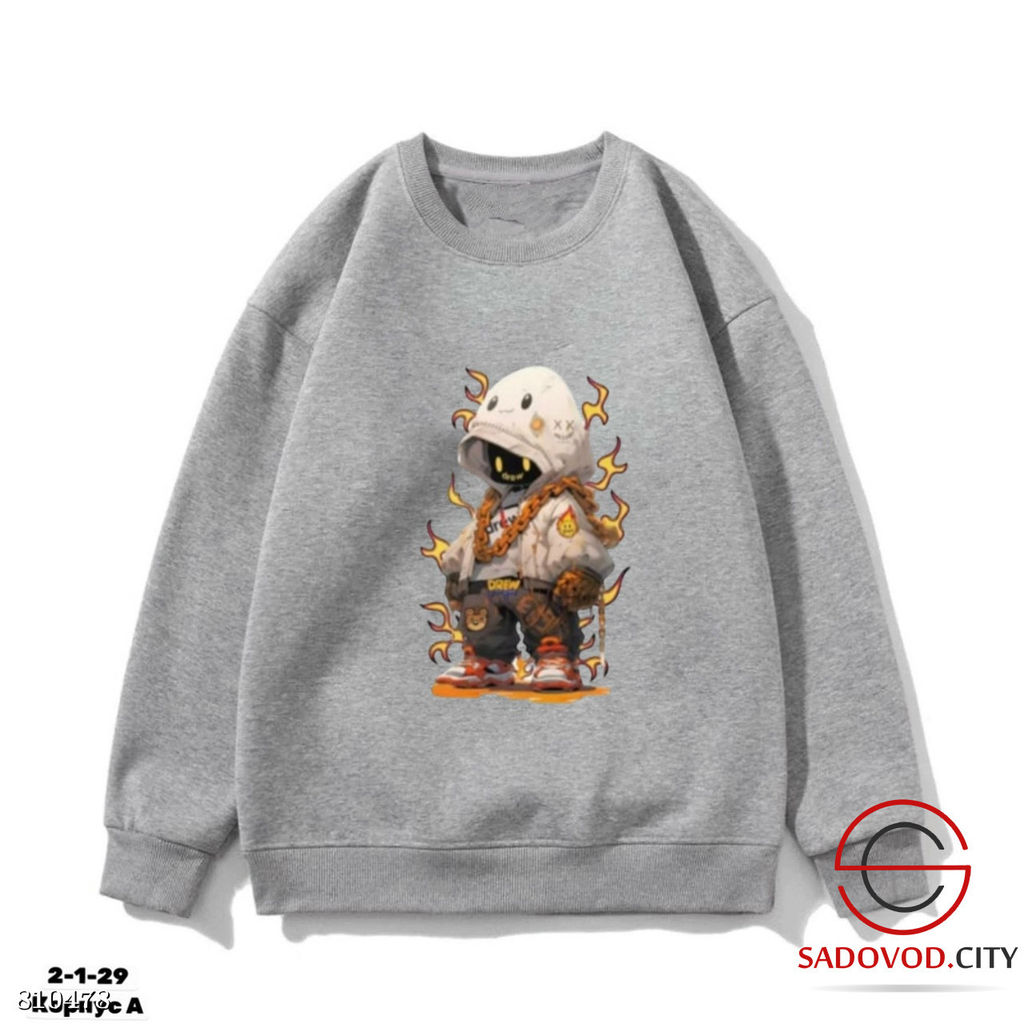 Худи, двунитка с рисунком - Bruno фото 6