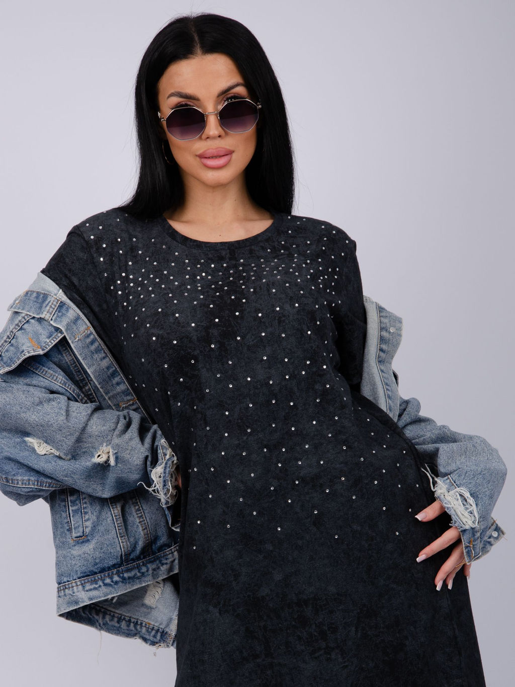 Платье Гэлекси 2, трикотаж - Малина фото 17