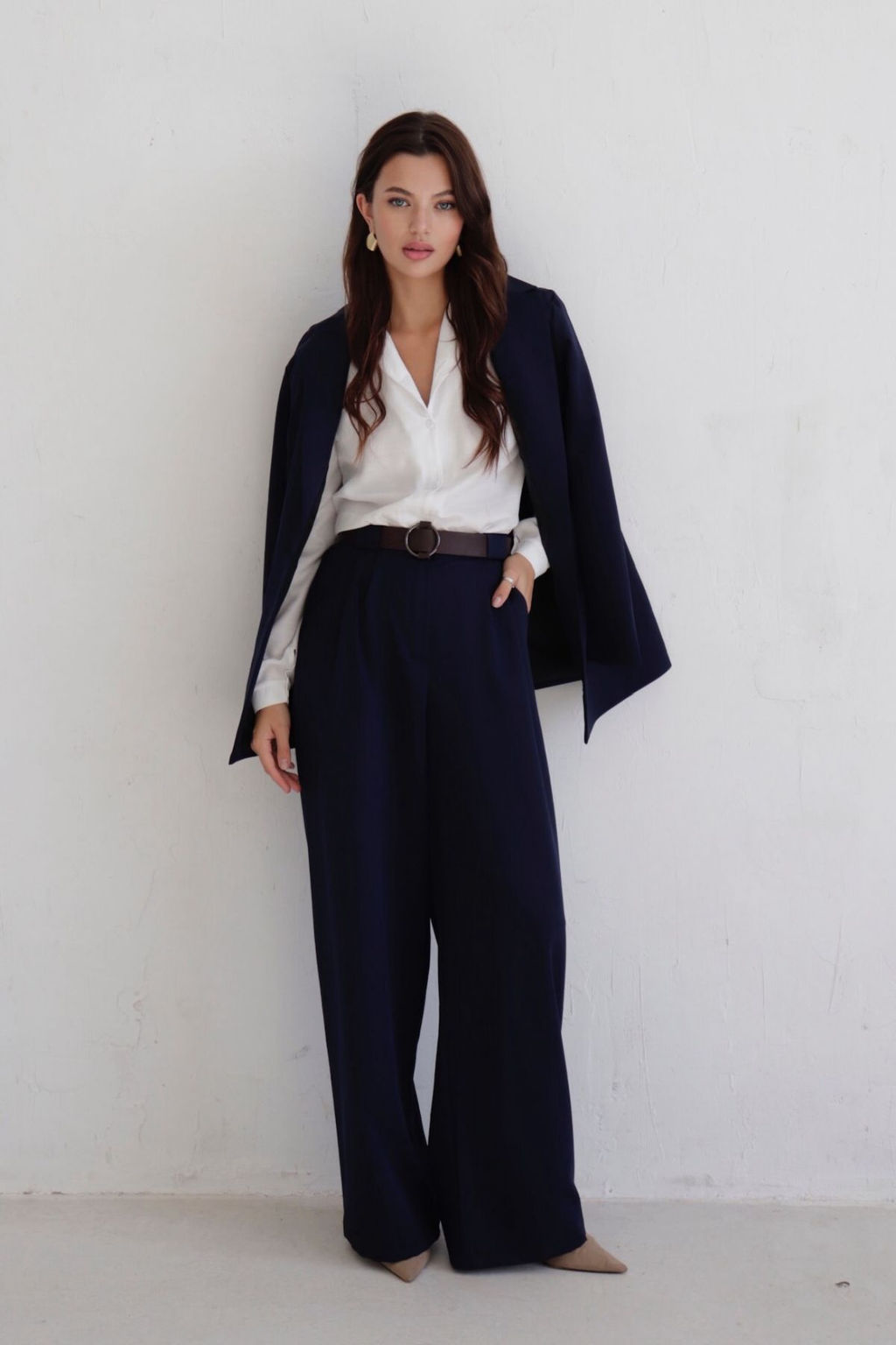 Жакет удлинённый с английским воротником - Martichelli фото 201