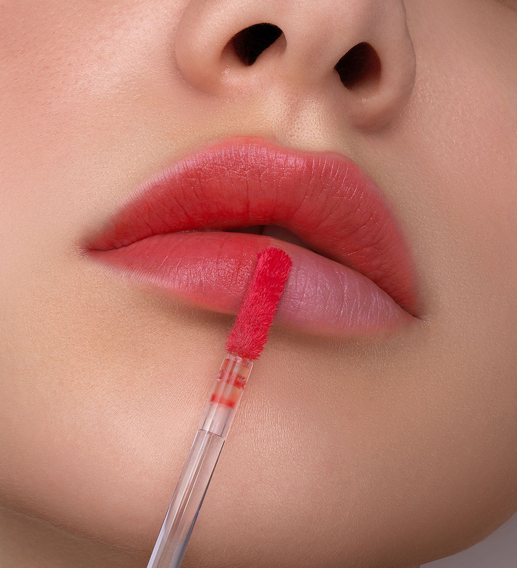 LuxVisage Тинт для губ с гиалуроновым комплексом LIP TINT AQUA GEL тон 01 Aperol 3.4г  фото 3