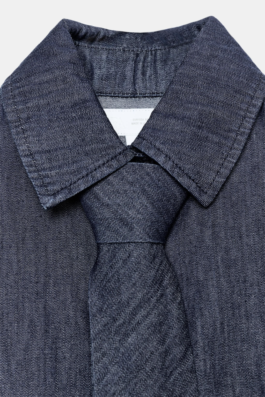 TRF DENIM TIE BODYSUIT - Zara фото 9